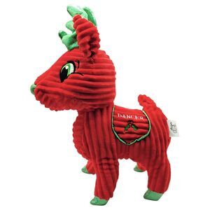 Kellytoy Sugarloaf Dancer Reindeer Red Velvet Plush Stuffed Animal Christmas 11"